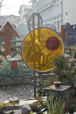 Grabkreuze/Glas - Kunstschmiede Appenzell AG